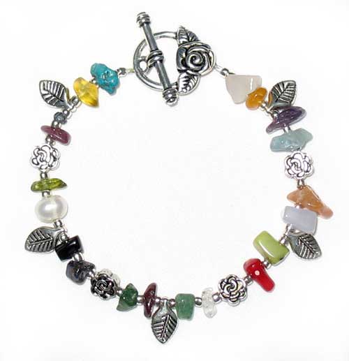 Rose of Sharon Bracelet