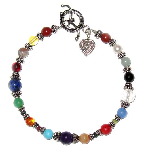 Sterling Stones of the Bible Bracelet